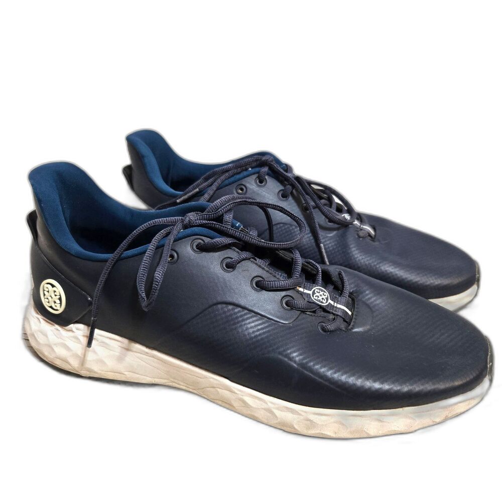G/Fore GFORE MG4+ Mens 12 / 45 Spikeless Golf Shoes Blue Waterproof G4MF20EF26